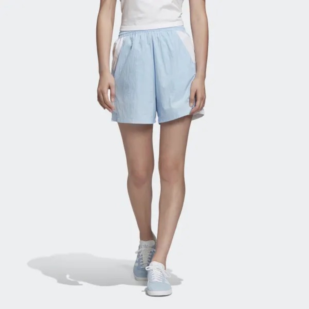 ADIDAS LRG Logo Blue Workout Running Shorts